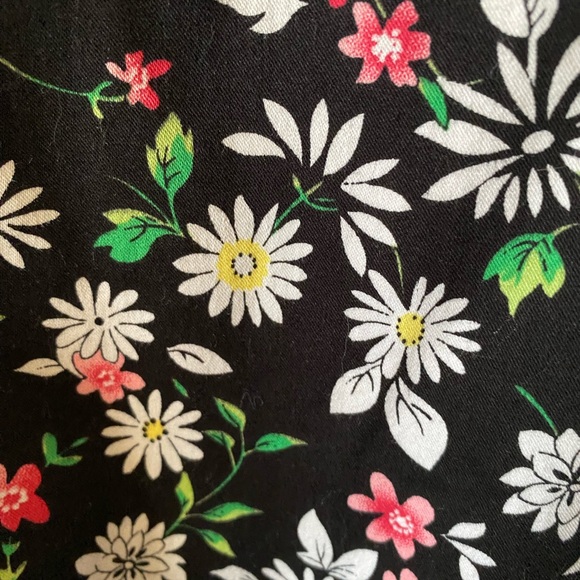 Alfred Dunner Blazer Spring Size 14 ditsy Floral Jacket Black - Picture 14 of 15